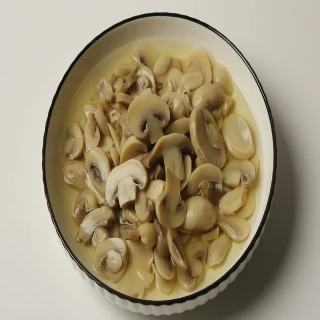 Champiñones salmuera
