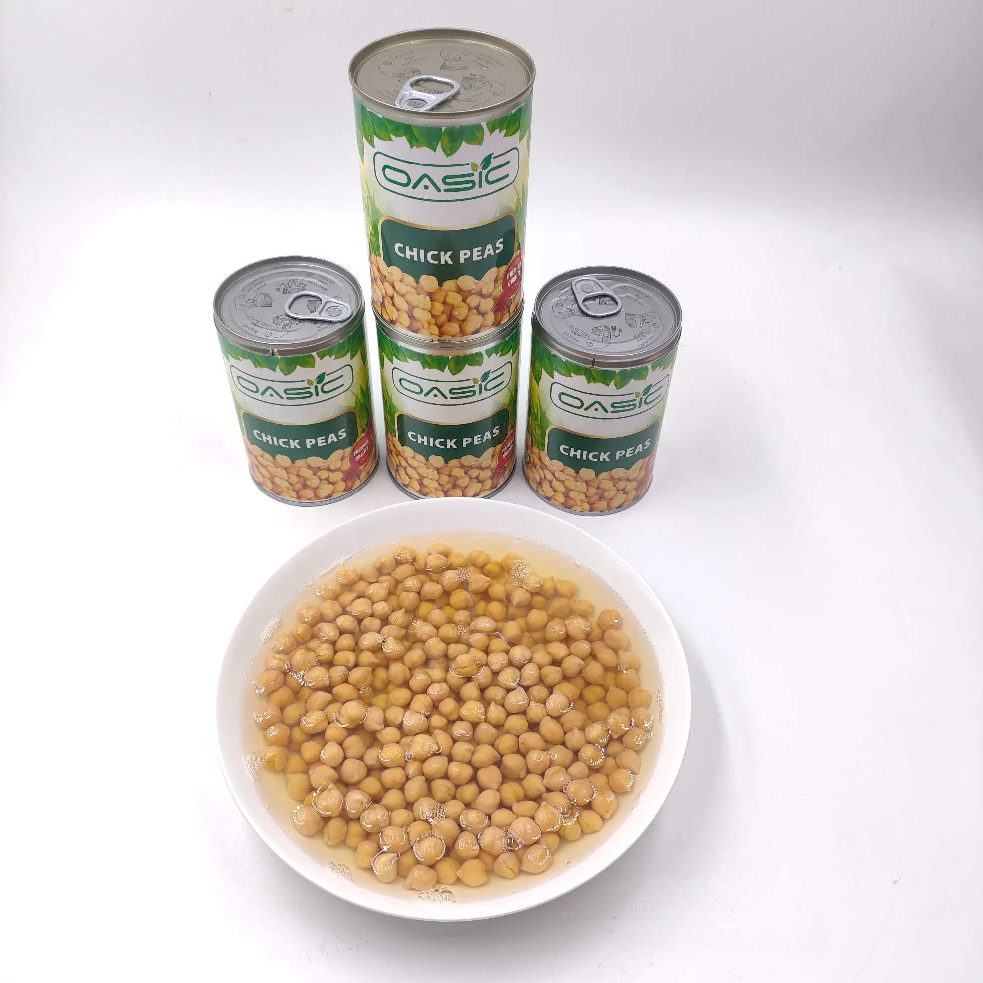 Garbanzos enlatados para comidas económicas