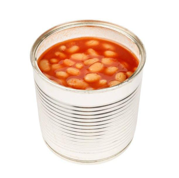 Venta al por mayor 425g Frijoles blancos horneados enlatados en salsa de tomate para supermercado