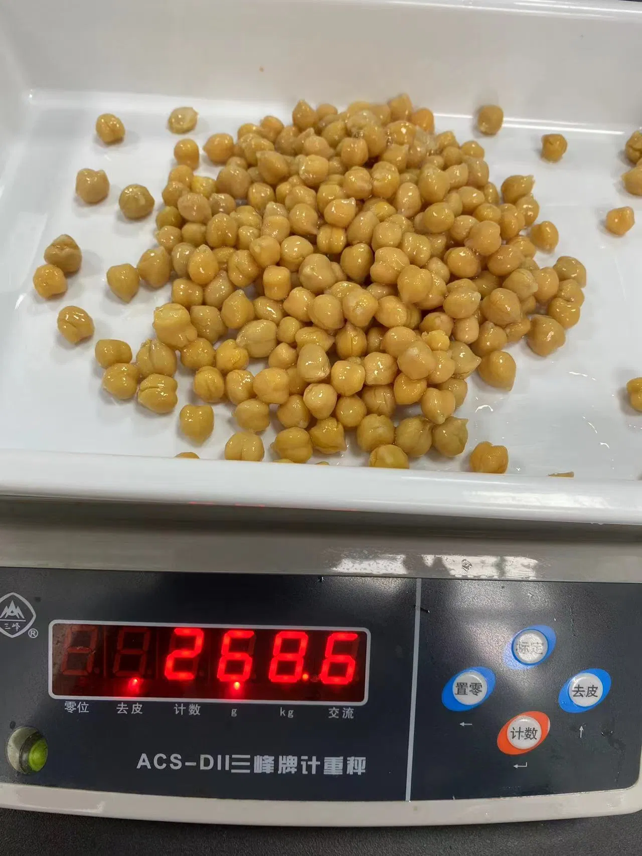 Alimentos saludables Chickpeas en conserva de China Factory