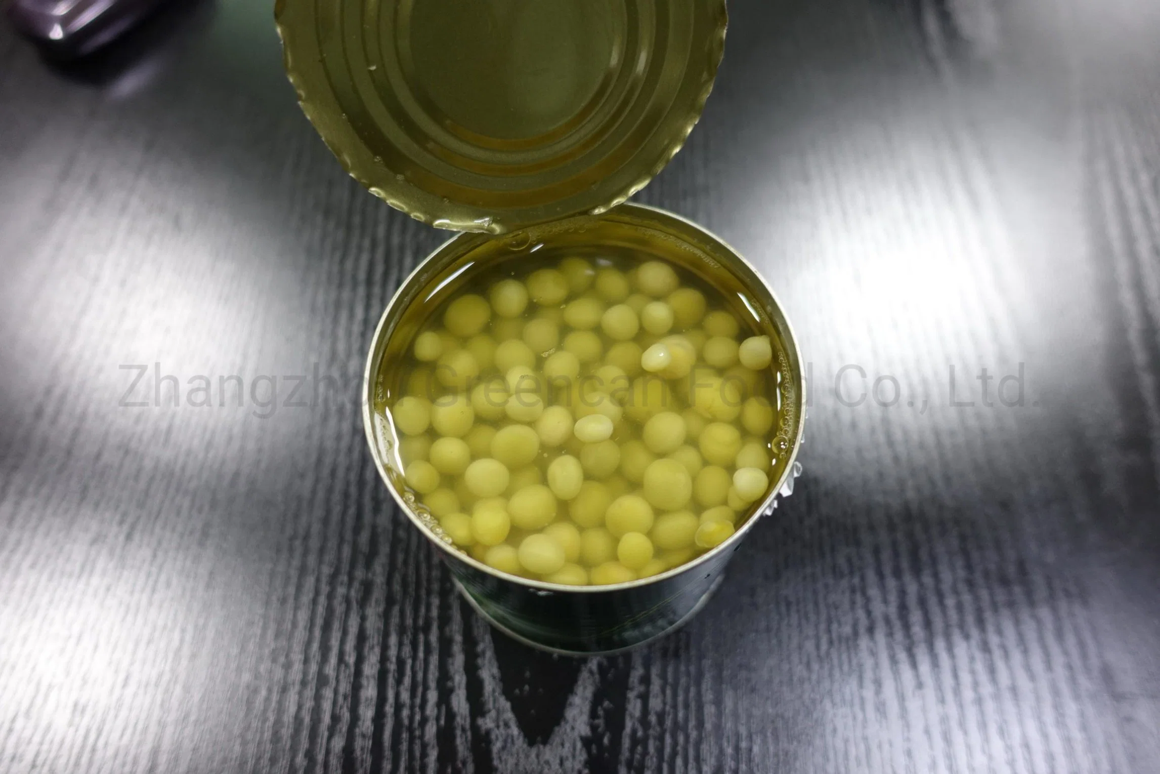 Frijoles enlatados, guisantes verdes enlatados con el mejor sabor