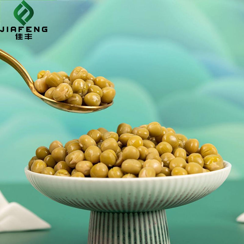 Mejores guisantes verdes enlatados de China, mejor calidad, fácil de abrir, marca de guisantes verdes enlatados