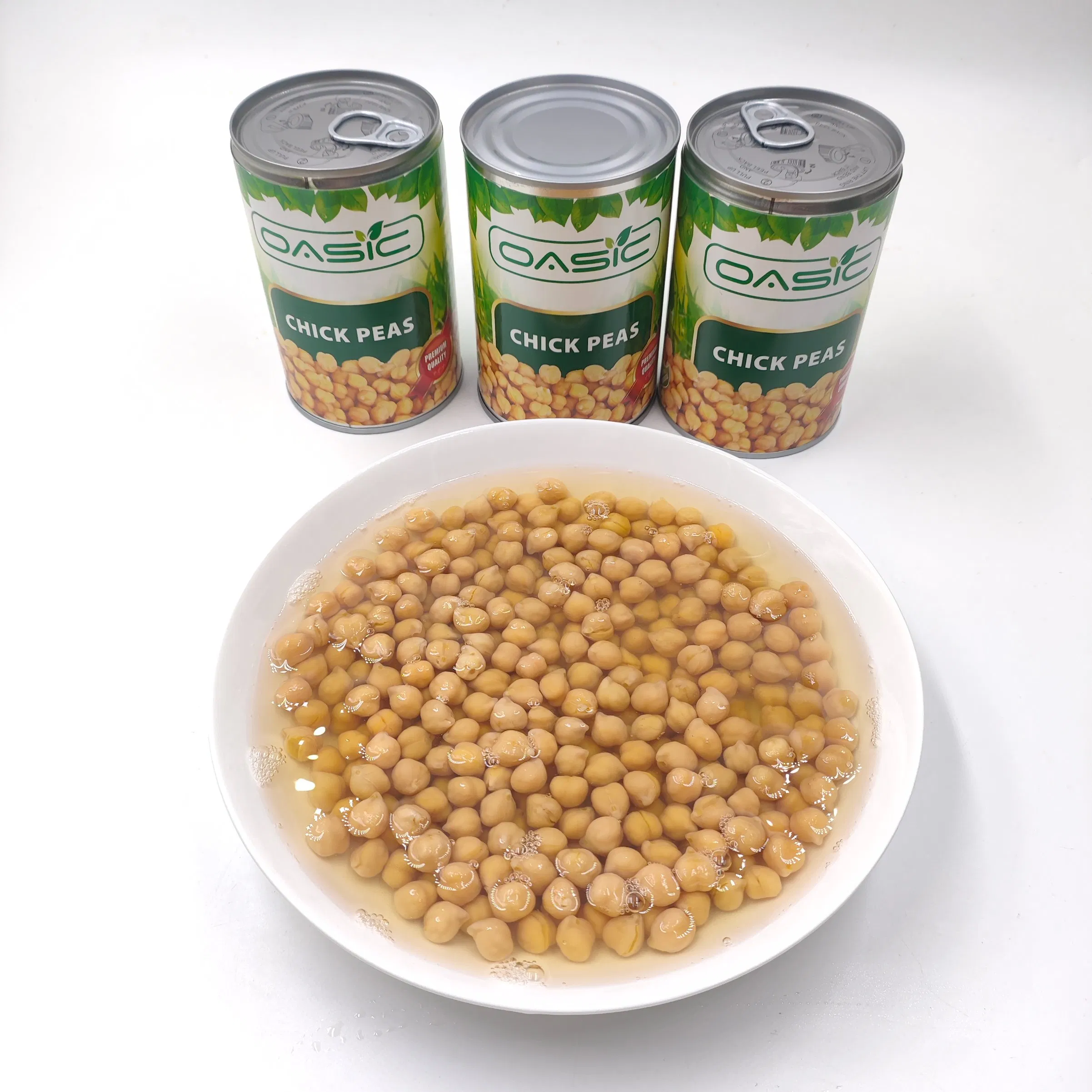 Garbanzos enlatados para comidas económicas