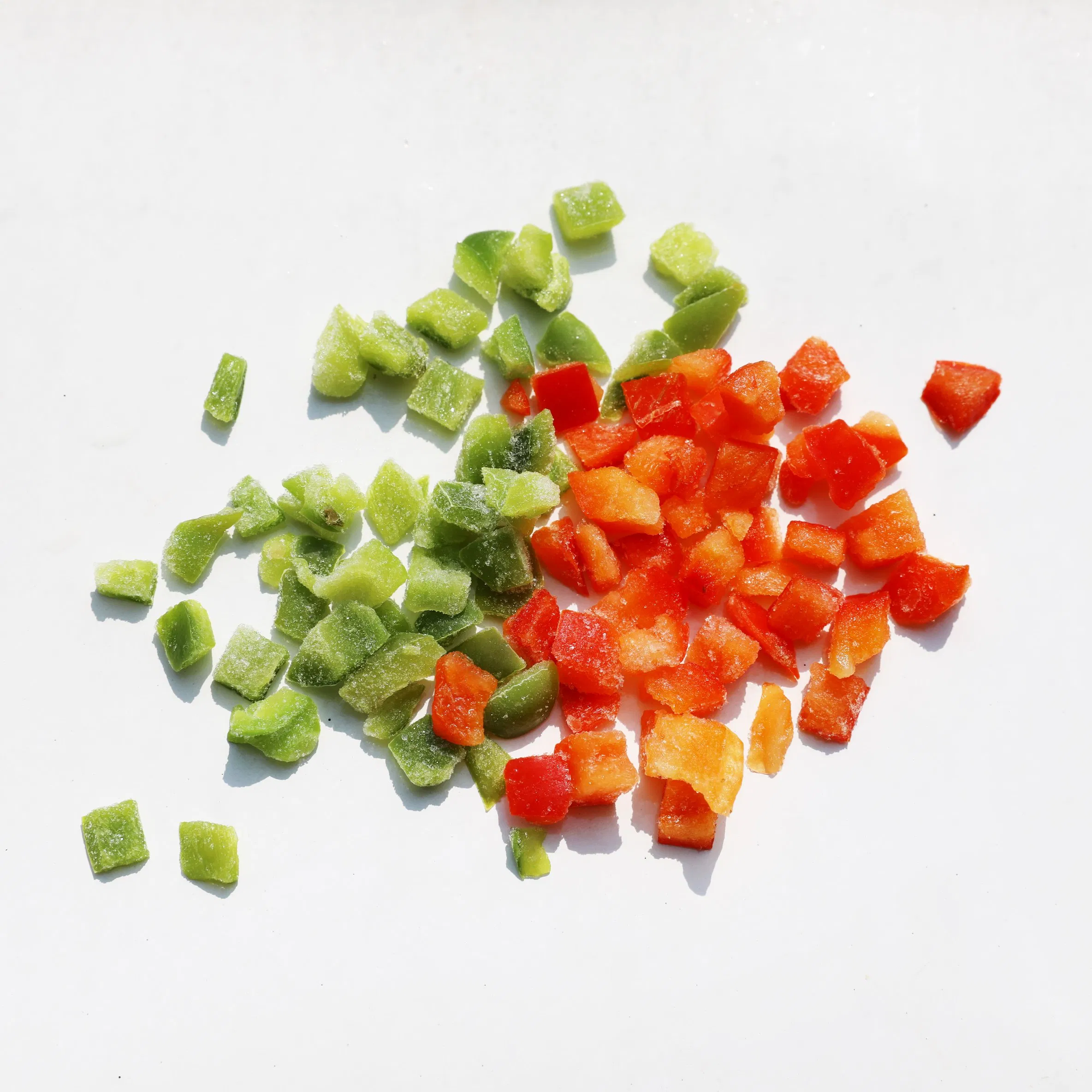 Pimiento congelado picado Brc grado A Sinocharm