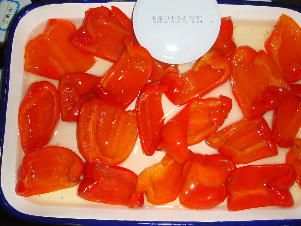 Pimientos Rojos en Lata Mitades Rodajas Tiras 400g