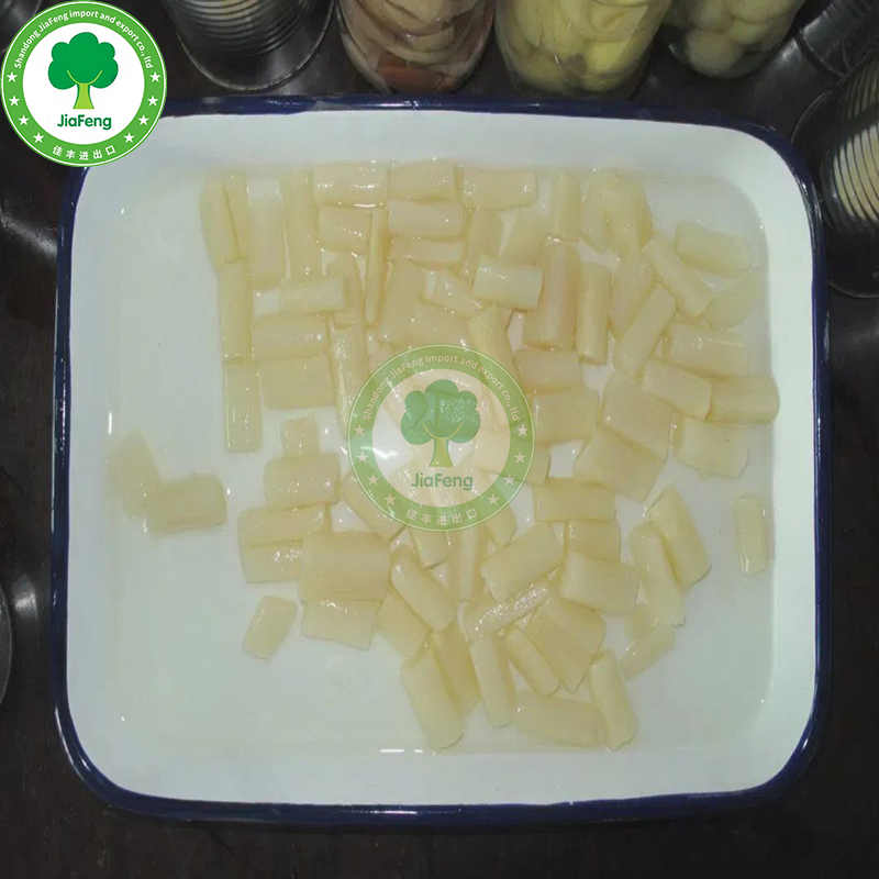 Espárrago enlatado en conserva blanca en lata verduras enlatadas