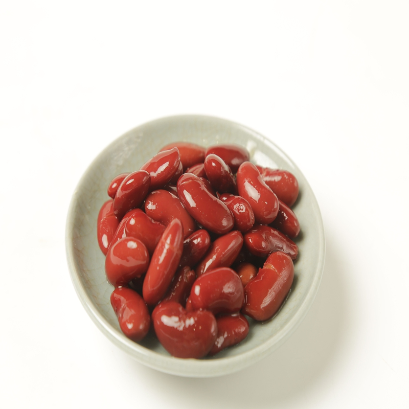 Frijoles rojos enlatados en jarabe, para catering y repostería