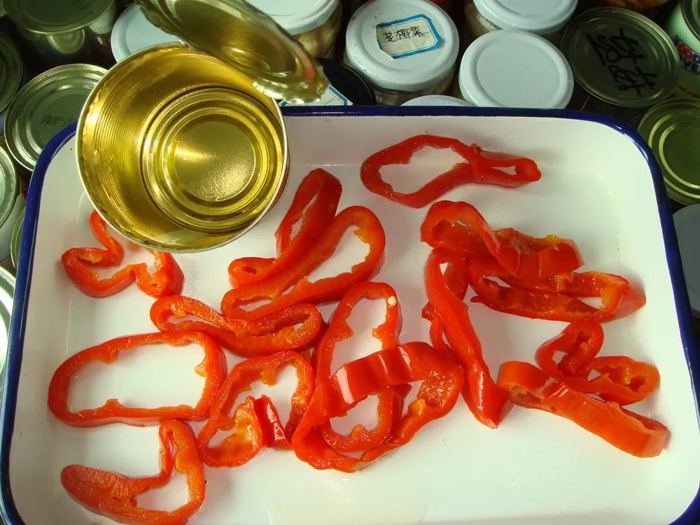 Pimientos Rojos en Lata Mitades Rodajas Tiras 400g