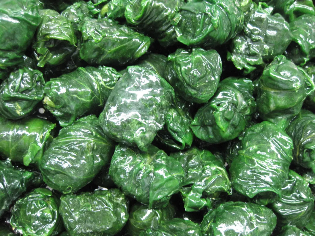 Bola de espinaca congelada