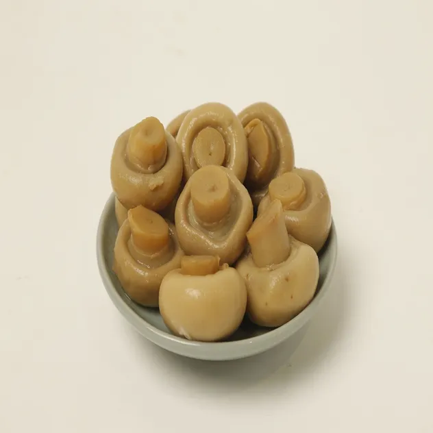 Alimentos enlatados de champiñones 2