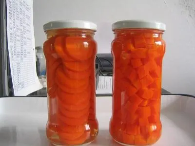 Mejor calidad de zanahorias enlatadas en cubos de China