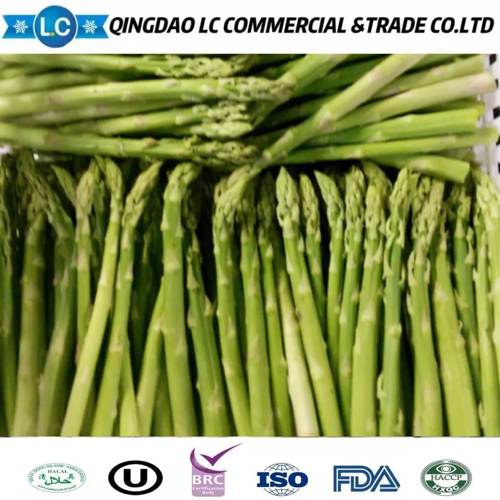 Precios de marcas de verduras congeladas al por mayor, espárragos verdes frescos congelados