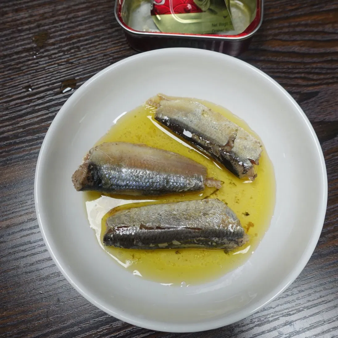 Sardinas enlatadas en aceite de girasol