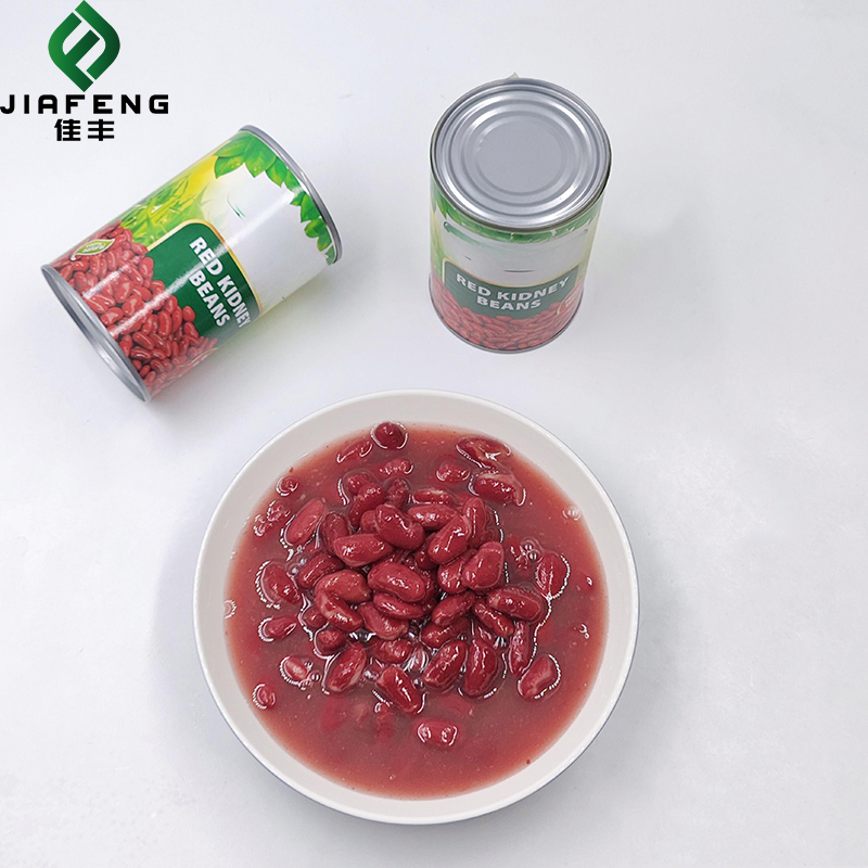 Alta Calidad Bajo Precio Mayorista Fresco Orgánico Listo para Comer Frijoles Rojos en Lata