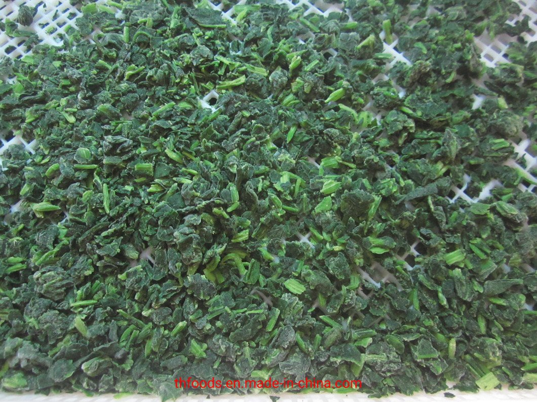 Espinaca Congelada 10*10mm Espinaca Picada IQF