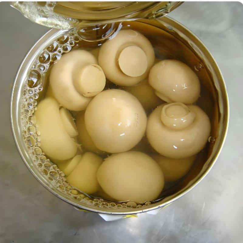 Verdura enlatada certificada halal 425g Champiñón enlatado entero/ en rodajas