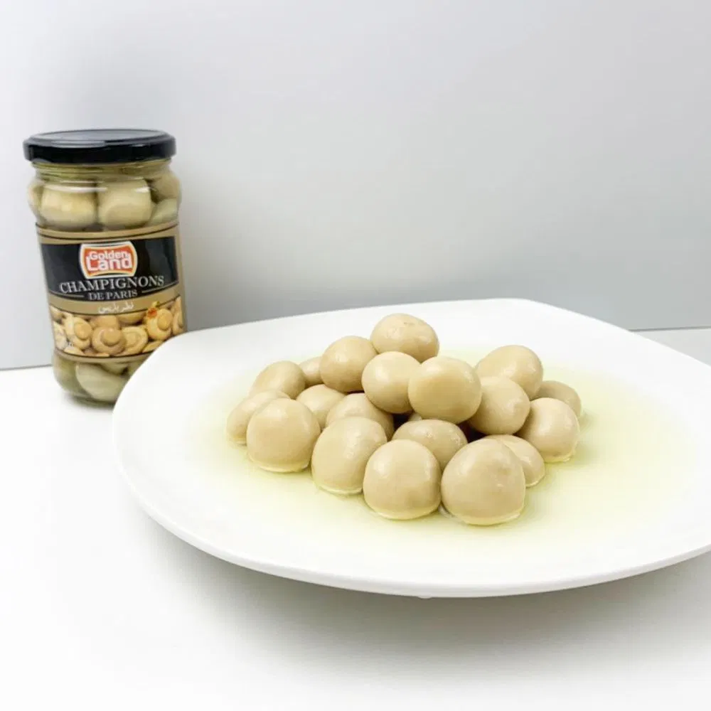 Buena calidad de las conservas de toda la corte los champiñones en lata de comida de china