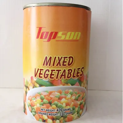 Verduras en Conserva China