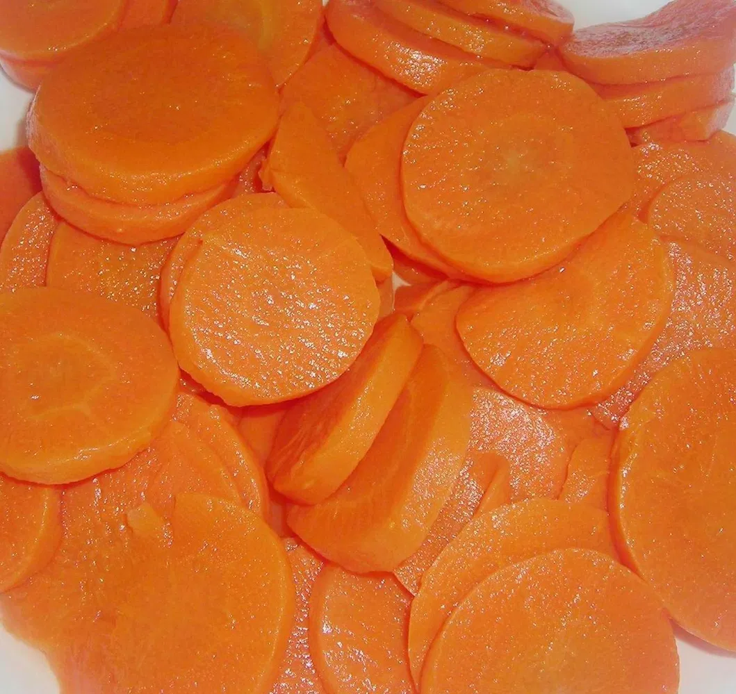 Mejor calidad de zanahorias enlatadas en cubos de China