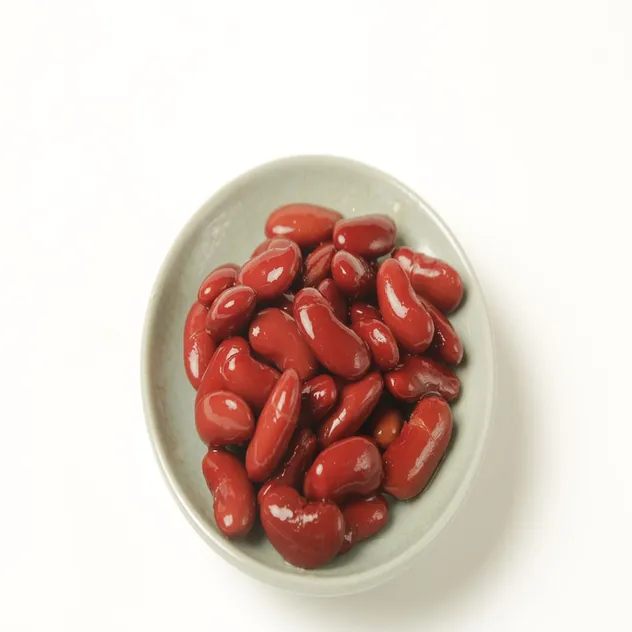 Frijoles rojos enlatados en jarabe, para catering y repostería