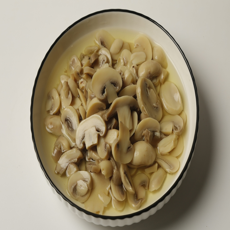 Sliced de champiñones enlatados de alta calidad