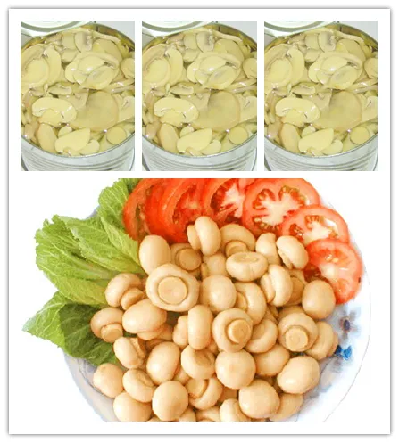 Especificaciones de Champiñón enlatado entero/ en rodajas