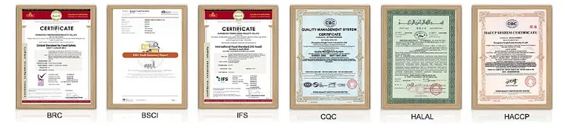 Certificados de calidad