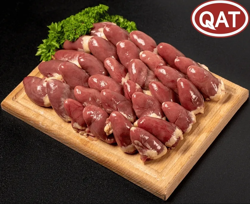 Corazones de pollo halal congelados de alta calidad