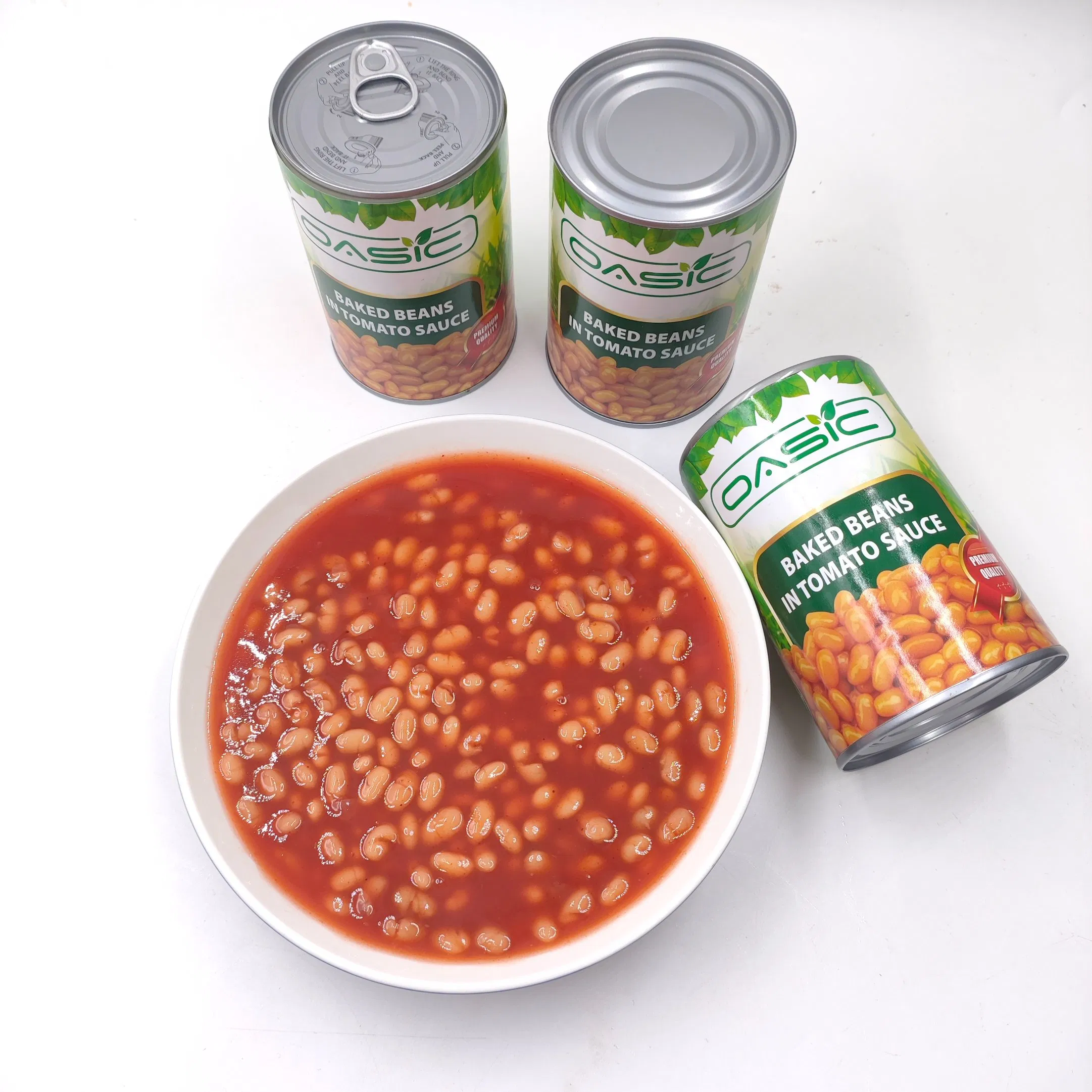 Verduras enlatadas al por mayor, frijoles horneados enlatados