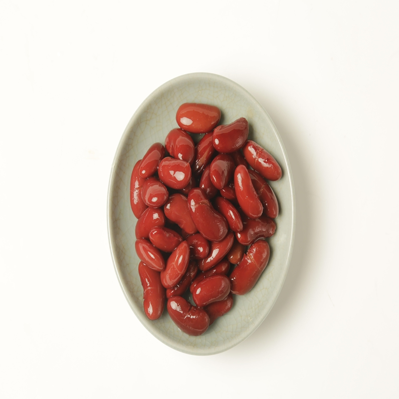 Frijoles rojos enlatados en jarabe, para catering y repostería