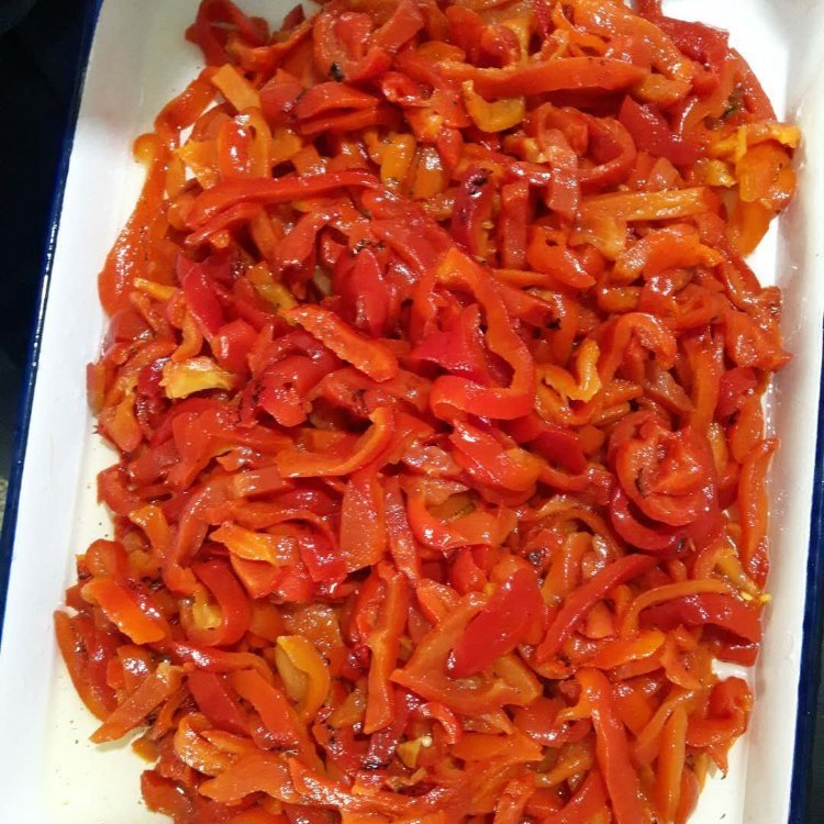Pimiento morrón rojo y verde enlatado entero y en rodajas
