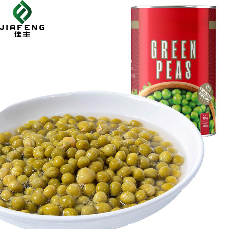Precio mayorista barato alta calidad mejor comida lista para comer guisantes verdes enlatados sabor original guisantes verdes