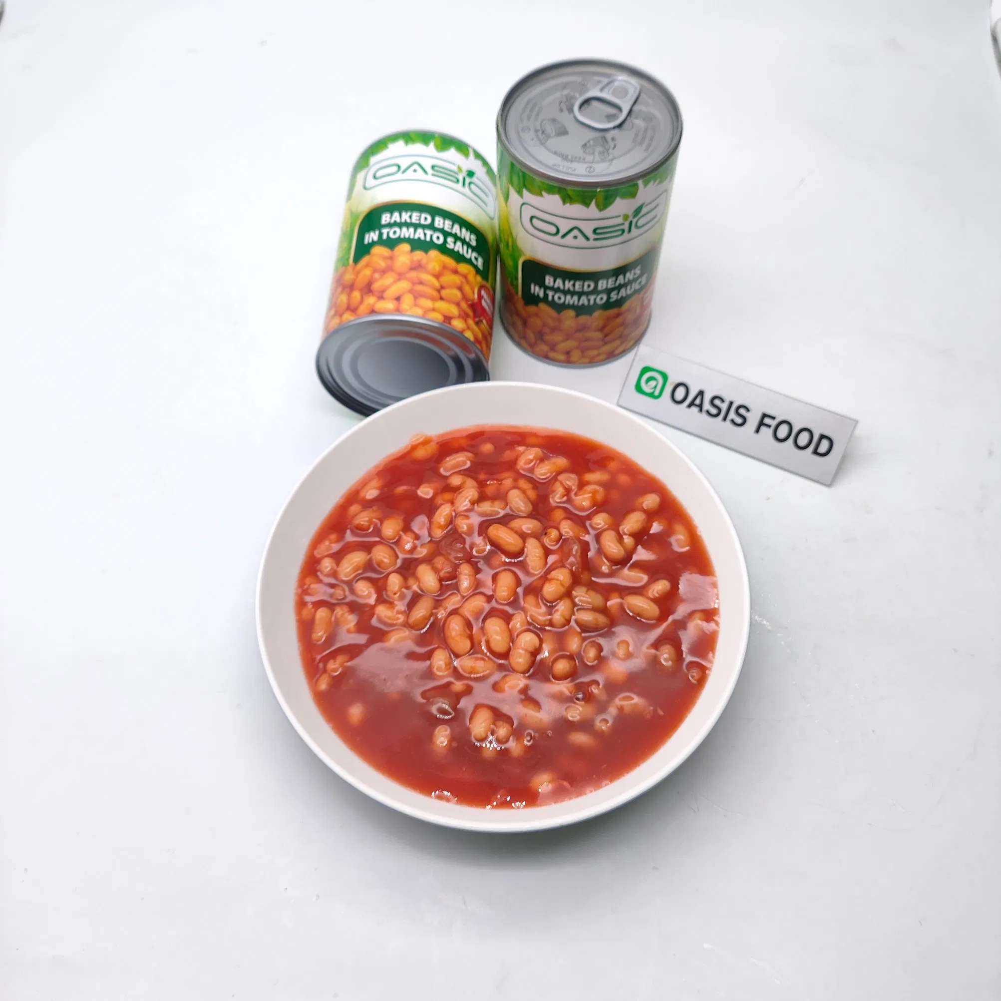 Precio de Mayorista de Frijoles Rojos en Salsa de Tomate en Lata 400g