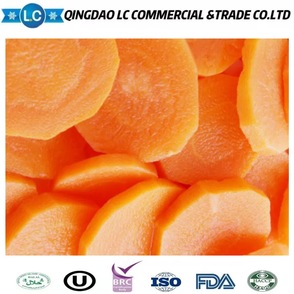 2025 Nuevas Verduras Frescas Congeladas Zanahorias Diced Congeladas