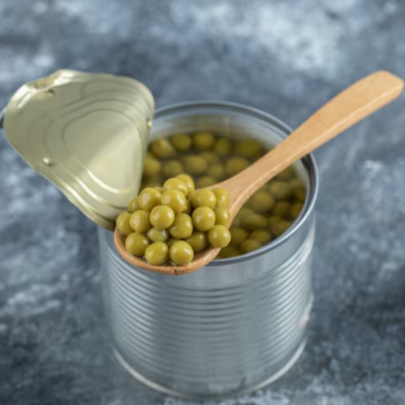 Hotel Restaurant Vegetable Preparation Standard System Supply Canned Green Pea in Brine