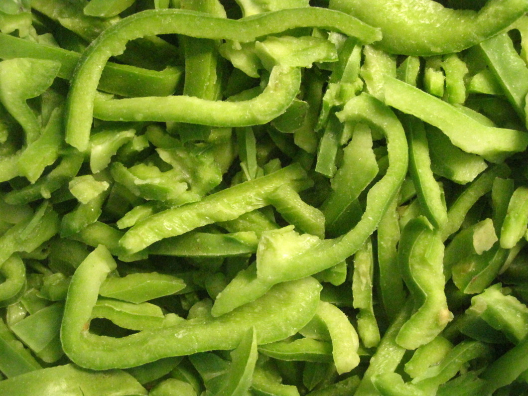 Pimiento morrón mixto IQF congelado, mezcla de pimientos