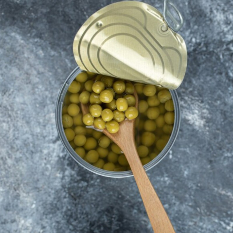 Professional Catering Cold Kitchen Standard Ingredients Supply Canned Green Pea in Brine