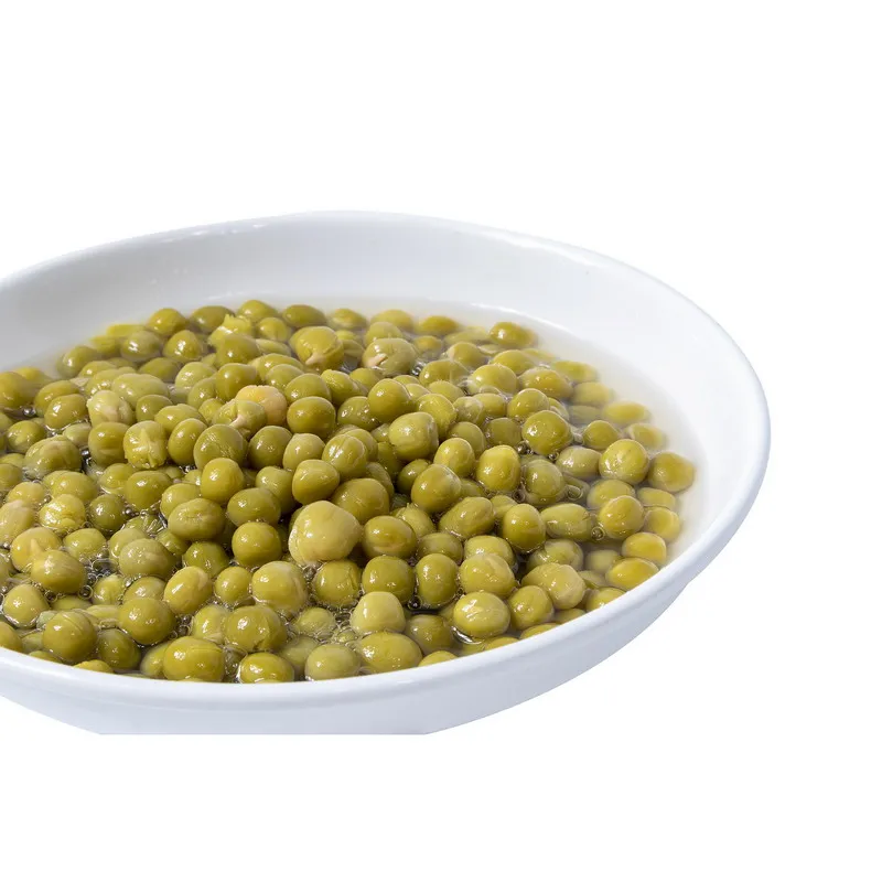 Frijoles enlatados Guisantes verdes enlatados con etiqueta privada 425g