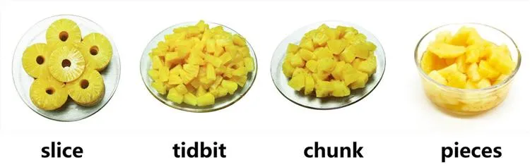 Materia prima piña
