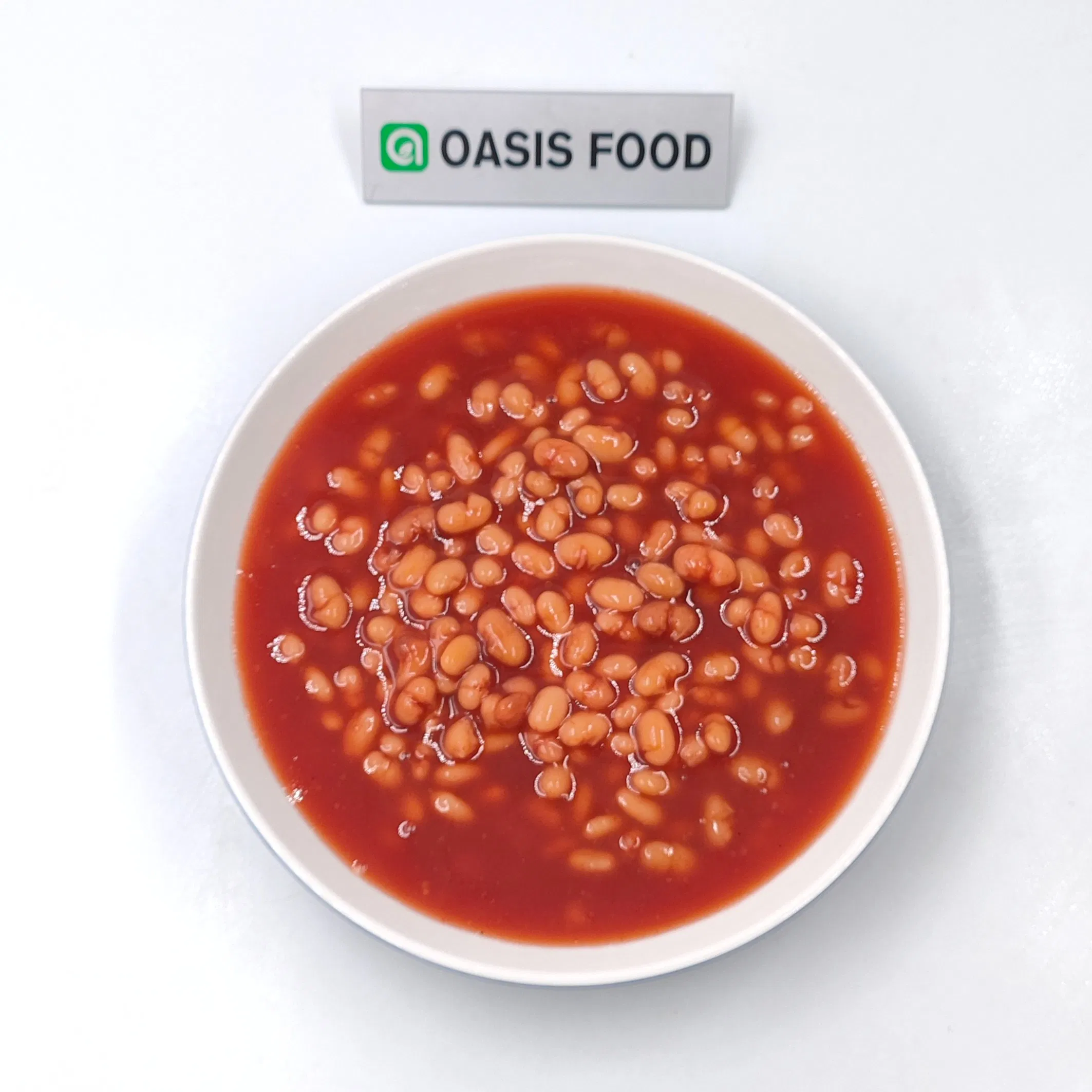 Frijoles horneados enlatados en salsa de tomate precio de fábrica OEM