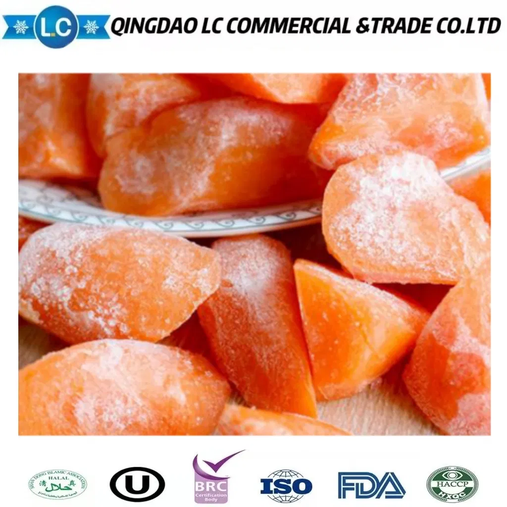 2025 Nuevas Verduras Frescas Congeladas Zanahorias Diced Congeladas