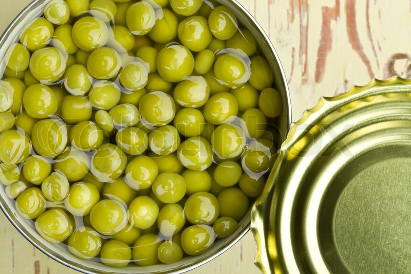 Verduras enlatadas de China Guisantes verdes enlatados de alta calidad 400g