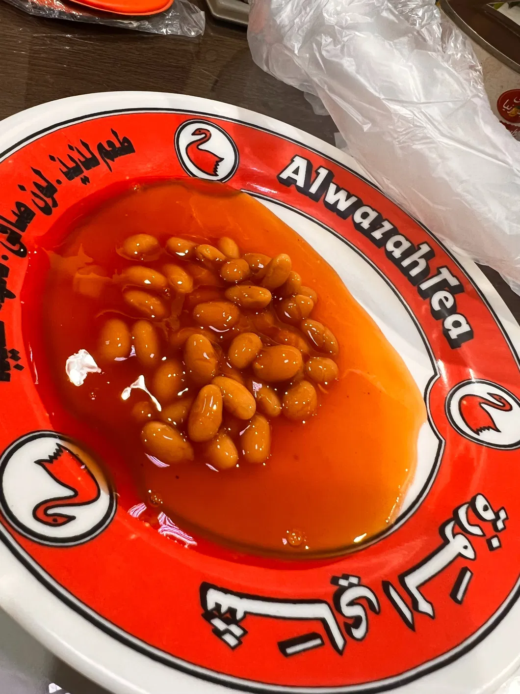 Alubias en salsa de tomate
