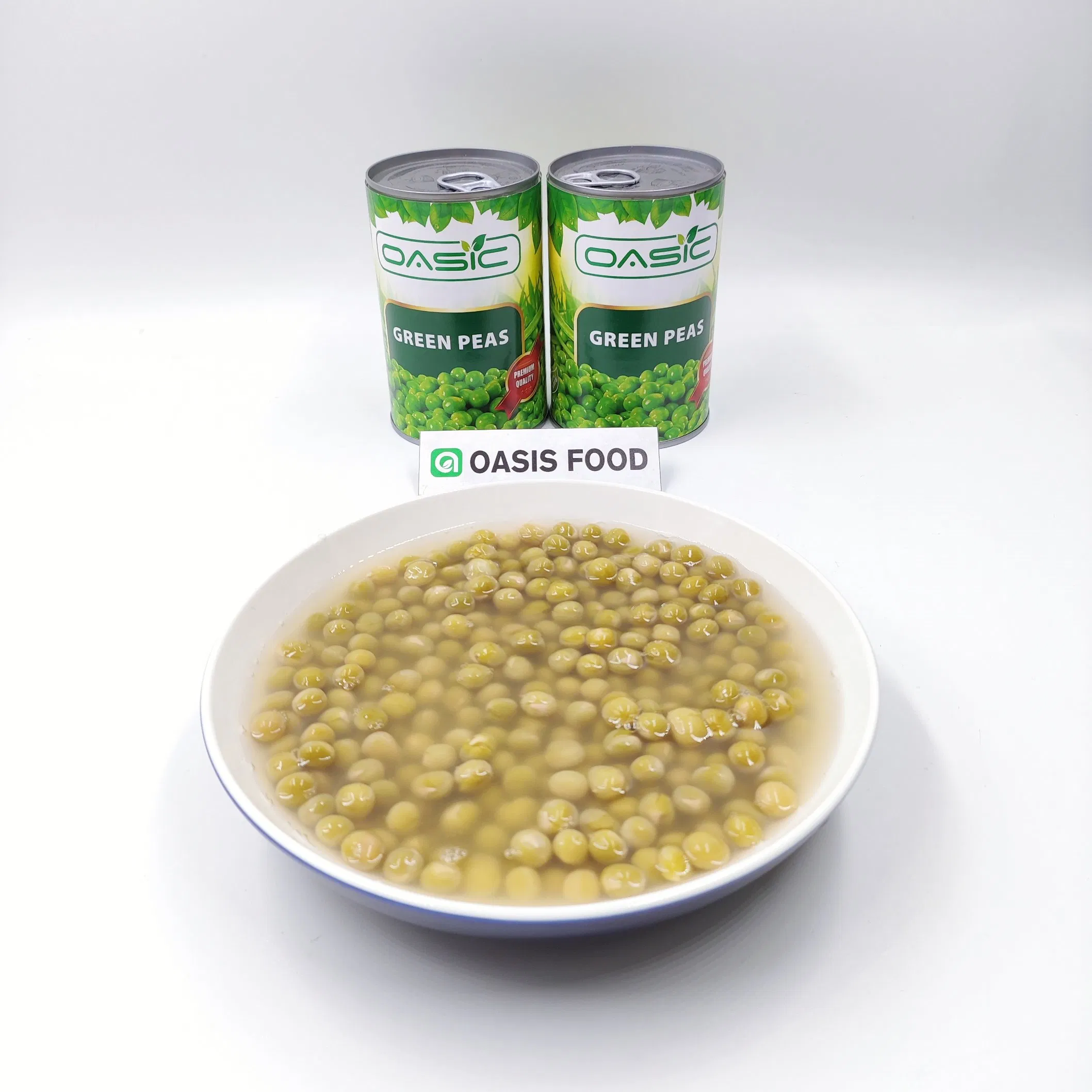 2024 Guisantes Verdes en Salmuera de Alta Calidad Golden Choice