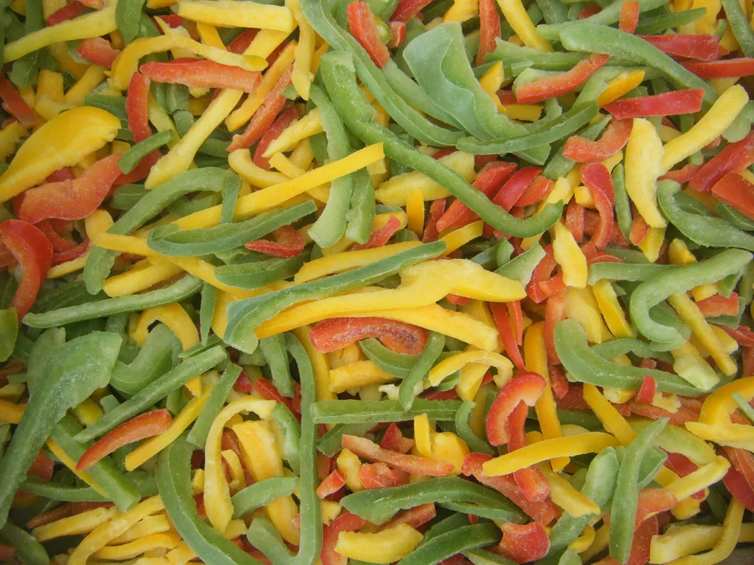 Pimiento rojo y verde