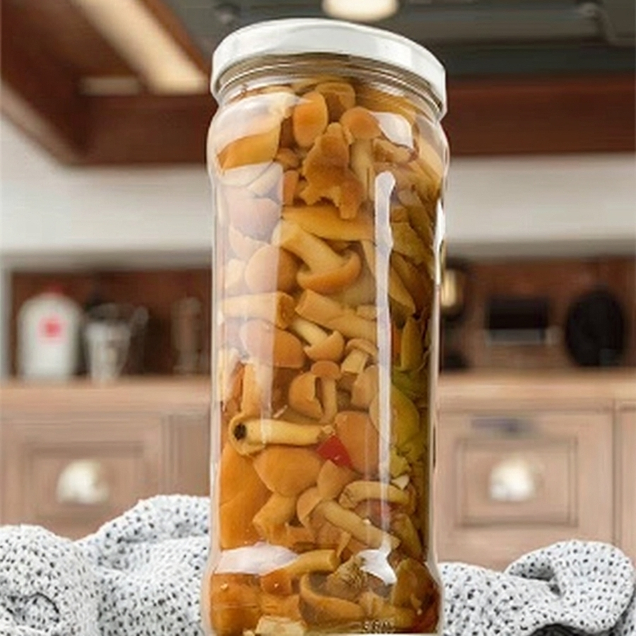 Champiñón Nameko entero enlatado marinado cocido al vapor natural para cocinar en la cocina