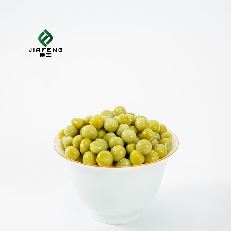 Fórmula de bajo sodio guisantes verdes enlatados al por menor
