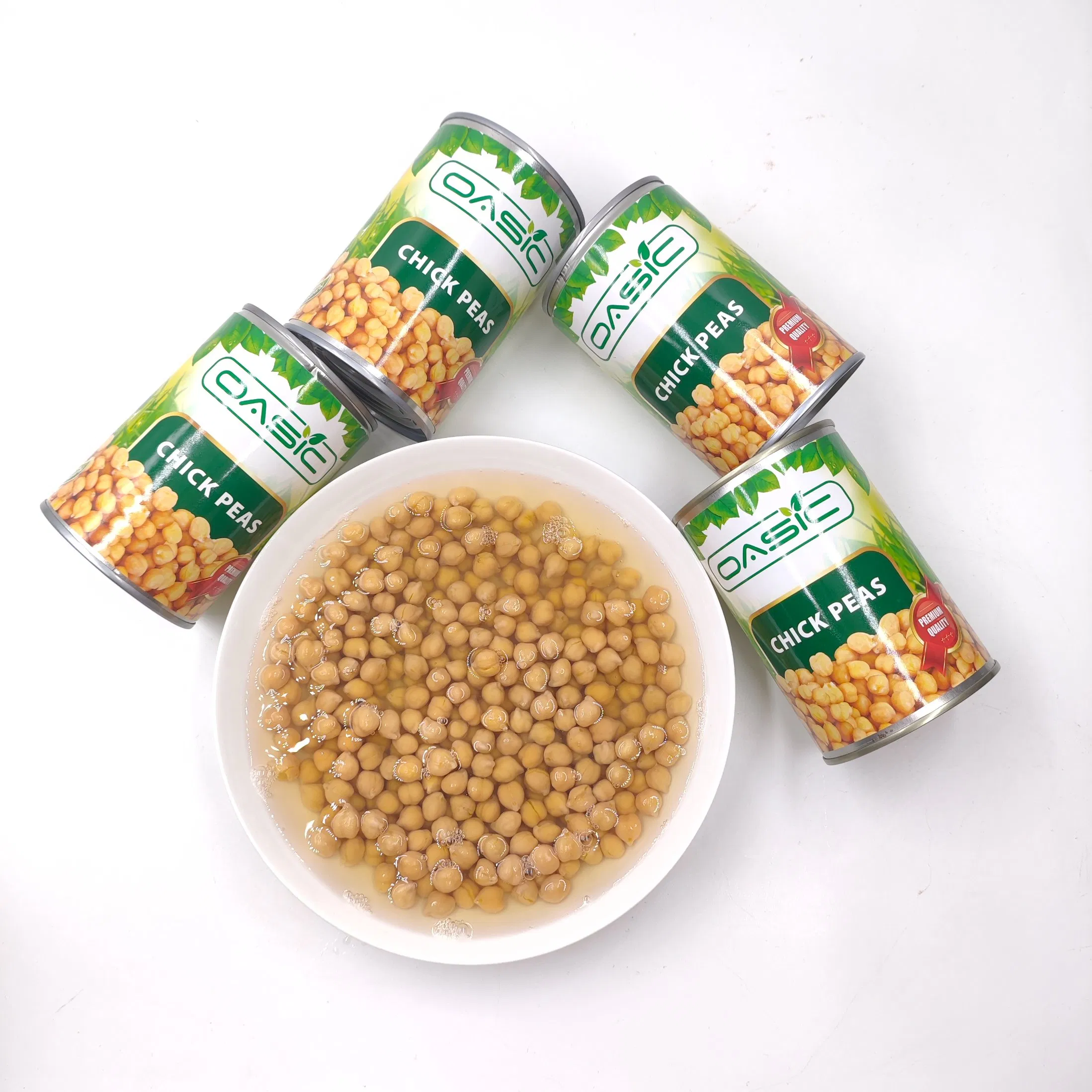 Garbanzos enlatados para comidas económicas