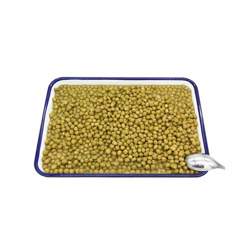 Guisantes verdes enlatados frescos en salmuera verduras enlatadas