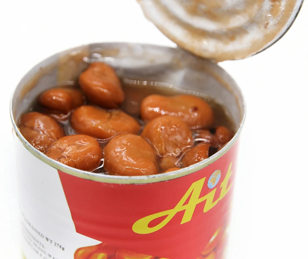 Frijoles al horno enlatados, mejor frijoles blancos y rojos, comida enlatada de proveedores de China